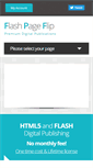 Mobile Screenshot of flashpageflip.com
